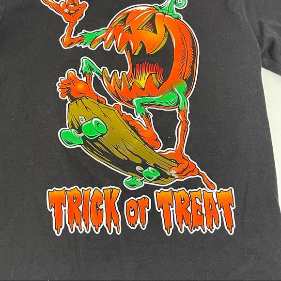 Halloween Size XS (4-5) O'Lanter Trick Or Treat T Shirt - Picture 2 of 6
